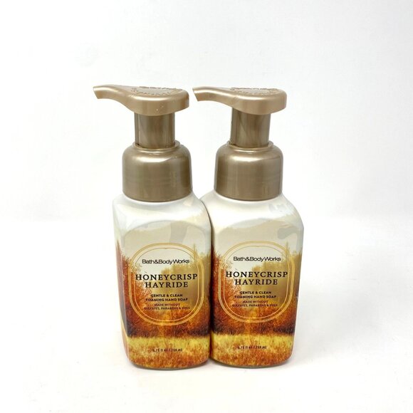 Bath & Body Works Other - Bath & Body Works Honeycrisp Hayride Gentle & Clean Foaming Hand Soap 2 Pack